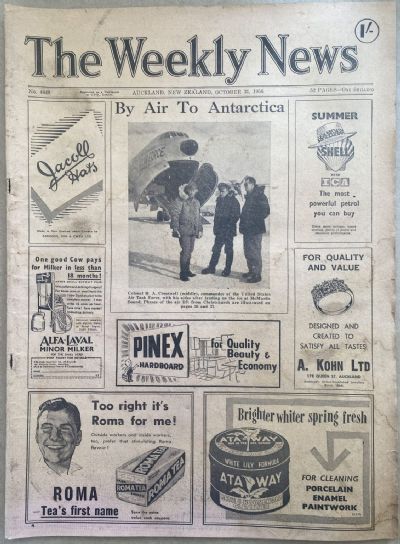 OLD NEWSPAPER: The Weekly News - No. 4849, 31 October 1956
