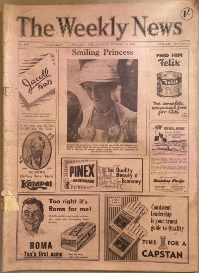 OLD NEWSPAPER: The Weekly News - No. 4846, 10 October 1956