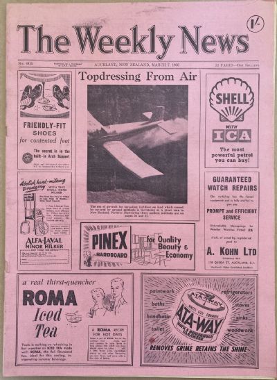 OLD NEWSPAPER: The Weekly News - No. 4815, 7 March 1956