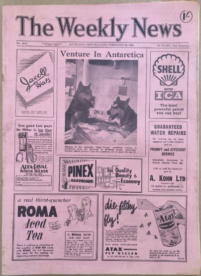 OLD NEWSPAPER: The Weekly News - No. 4813, 22 February 1956