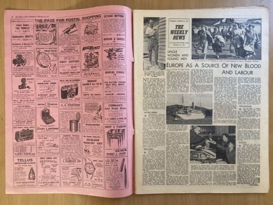 OLD NEWSPAPER: The Weekly News - No. 4813, 22 February 1956