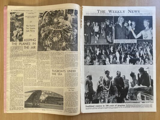OLD NEWSPAPER: The Weekly News - No. 4809, 25 January 1956