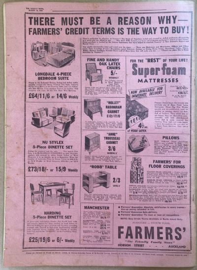 OLD NEWSPAPER: The Weekly News - No. 4734, 18 August 1954