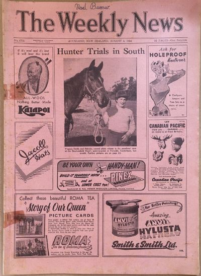OLD NEWSPAPER: The Weekly News - No. 4732, 4 August 1954