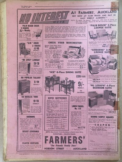 OLD NEWSPAPER: The Weekly News - No. 4733, 11 August 1954