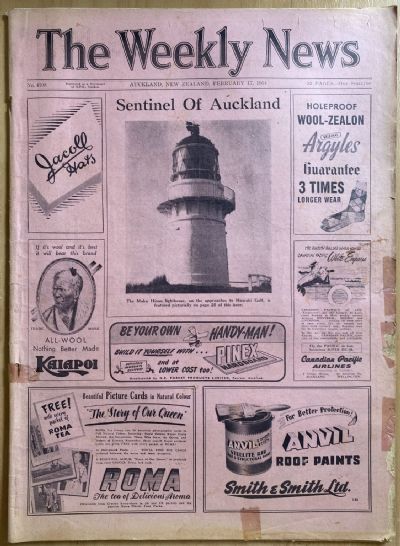 OLD NEWSPAPER: The Weekly News - No. 4708, 17 February 1954