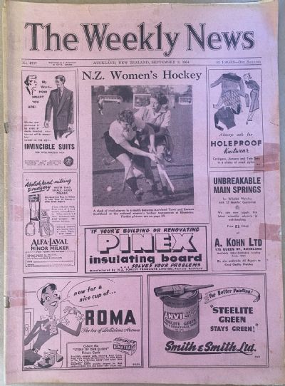 OLD NEWSPAPER: The Weekly News - No. 4737, 8 September 1954