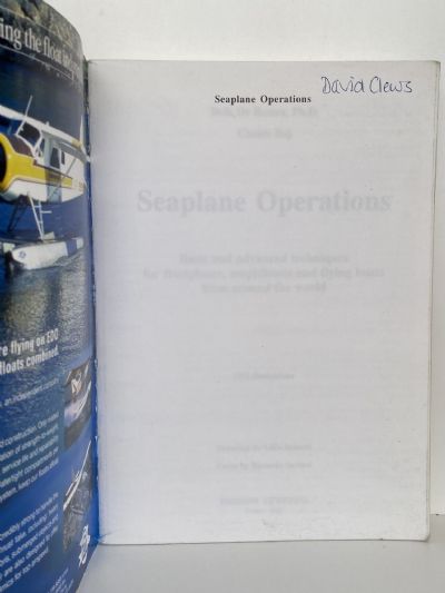 SEAPLANE OPERATIONS: Basic and Advanced Techniques for Floatplanes