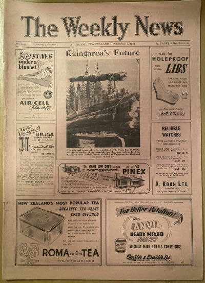 OLD NEWSPAPER: The Weekly News - No. 4645, 3 December 1952