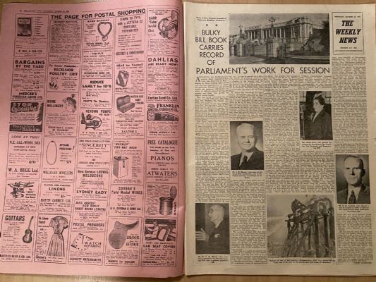 OLD NEWSPAPER: The Weekly News - No. 4640, 29 October 1952