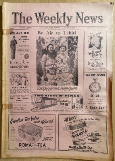 OLD NEWSPAPER: The Weekly News - No. 4631, 27 August 1952