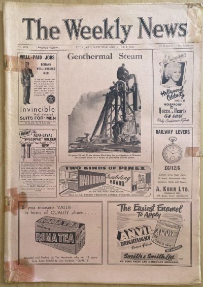 OLD NEWSPAPER: The Weekly News - No. 4619, 4 June 1952