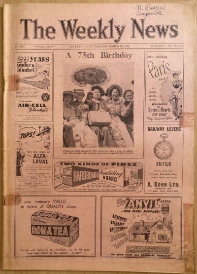 OLD NEWSPAPER: The Weekly News - No. 4609, 26 March 1952