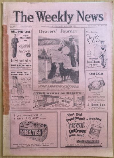 OLD NEWSPAPER: The Weekly News - No. 4607, 12 March 1952