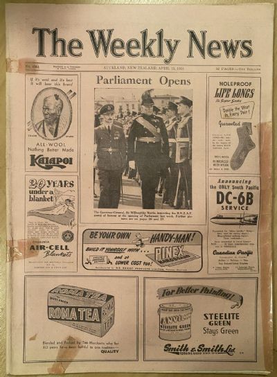 OLD NEWSPAPER: The Weekly News - No. 4664, 15 April 1953