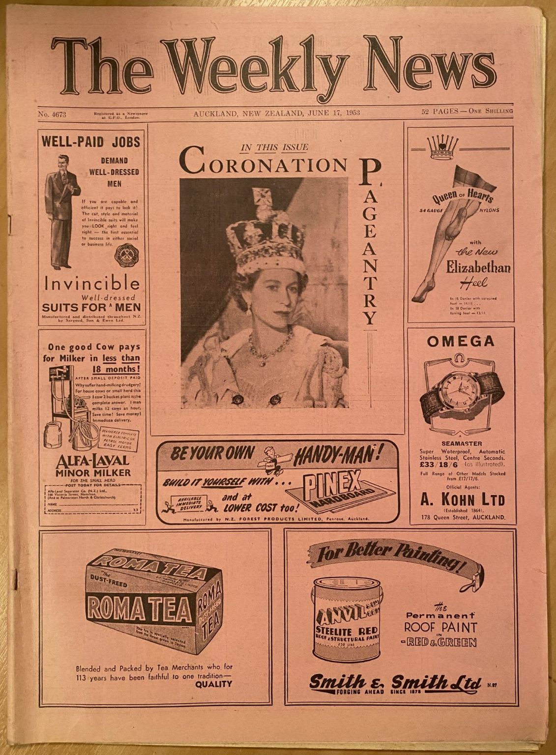 OLD NEWSPAPER: The Weekly News - No. 4673, 17 June 1953