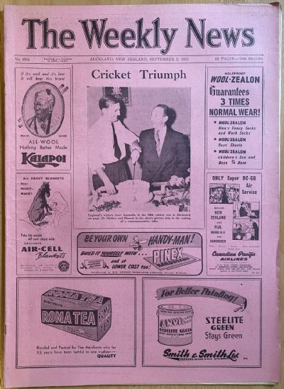OLD NEWSPAPER: The Weekly News - No. 4684, 2 September 1953