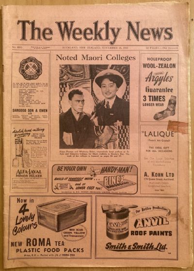 OLD NEWSPAPER: The Weekly News - No. 4695, 18 November 1953