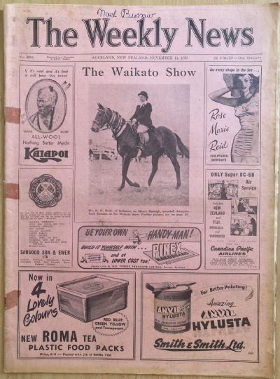 OLD NEWSPAPER: The Weekly News - No. 4694, 11 November 1953