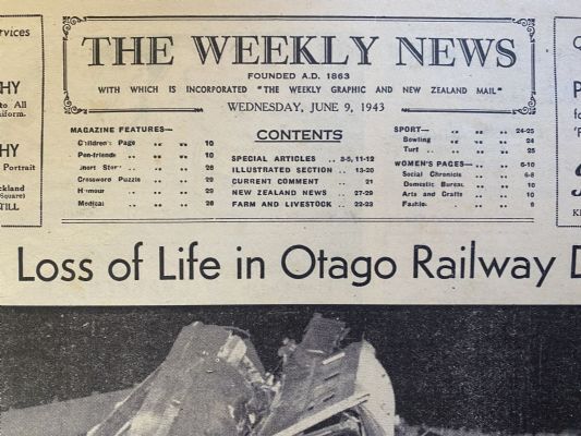 OLD NEWSPAPER: The Weekly News - No. 4150, 9 June 1943