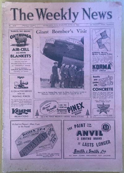 OLD NEWSPAPER: The Weekly News - No. 4152, 23 June 1943