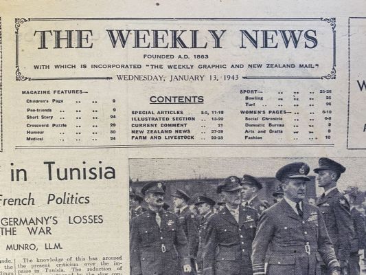 OLD NEWSPAPER: The Weekly News - No. 4129, 13 January 1943