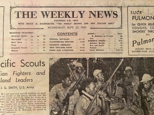 OLD NEWSPAPER: The Weekly News - No. 4165, 22 September 1943