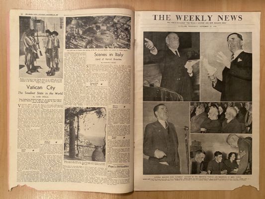 OLD NEWSPAPER: The Weekly News - No. 4165, 22 September 1943
