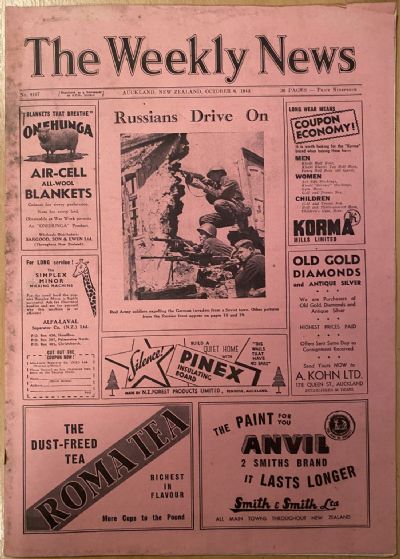 OLD NEWSPAPER: The Weekly News - No. 4167, 6 October 1943