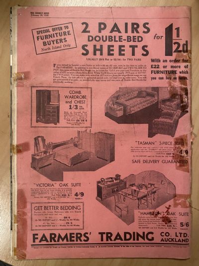 OLD NEWSPAPER: The Weekly News - No. 3873, 28 February 1940