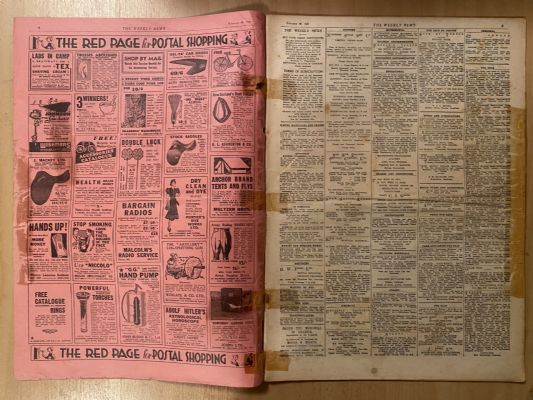 OLD NEWSPAPER: The Weekly News - No. 3873, 28 February 1940