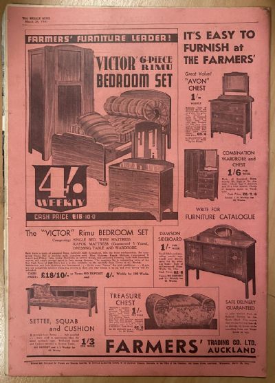 OLD NEWSPAPER: The Weekly News - No. 3929, 26 March 1941