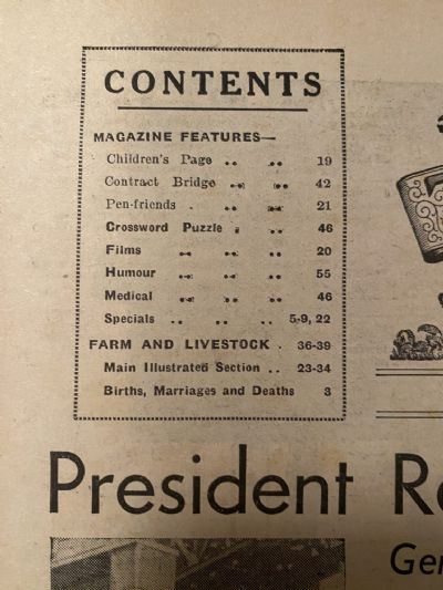 OLD NEWSPAPER: The Weekly News - No. 3939, 4 June 1941