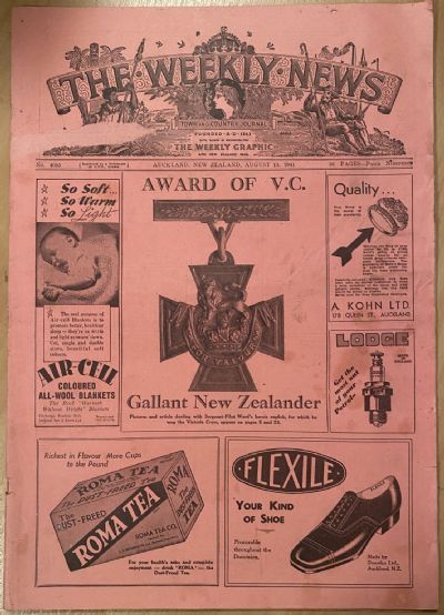 OLD NEWSPAPER: The Weekly News - No 4055, 13 August 1941