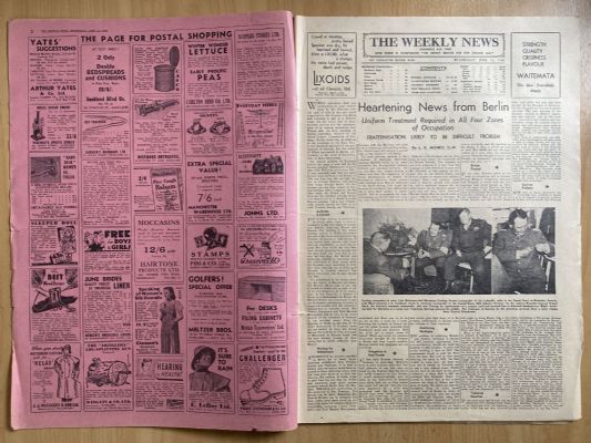 OLD NEWSPAPER: The Weekly News - No. 4255, 13 June 1945