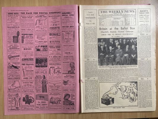 OLD NEWSPAPER: The Weekly News - No. 4259, 11 July 1945