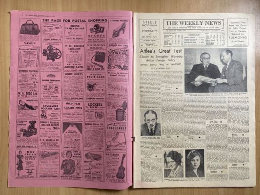 OLD NEWSPAPER: The Weekly News - No. 4262, 1 August 1945