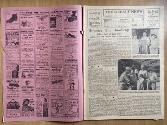 OLD NEWSPAPER: The Weekly News - No. 4266, 29 August 1945