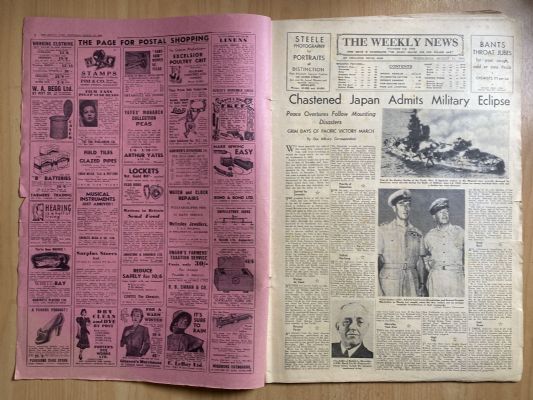 OLD NEWSPAPER: The Weekly News - No. 4264, 15 August 1945