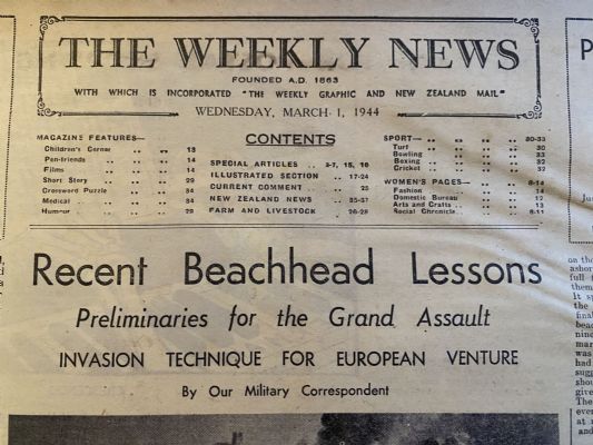 OLD NEWSPAPER: The Weekly News - No. 4188, 1 March 1944