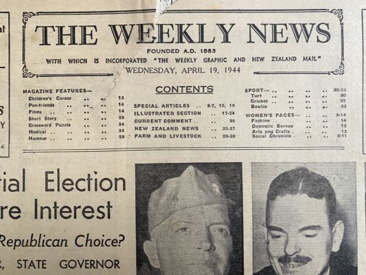 OLD NEWSPAPER: The Weekly News - No. 4195, 19 April 1944