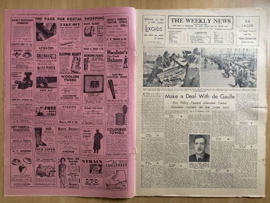 OLD NEWSPAPER: The Weekly News - No. 4213, 23 August 1944