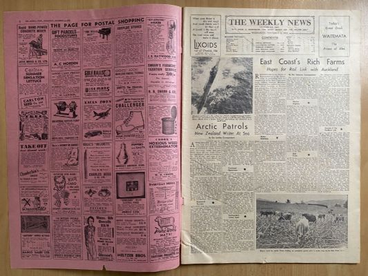 OLD NEWSPAPER: The Weekly News - No. 4223, 1 November 1944