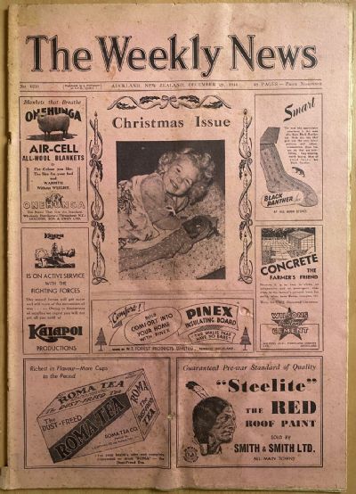 OLD NEWSPAPER: The Weekly News - No. 4230, 20 December 1944
