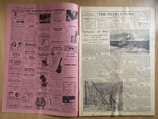 OLD NEWSPAPER: The Weekly News - No. 4230, 20 December 1944