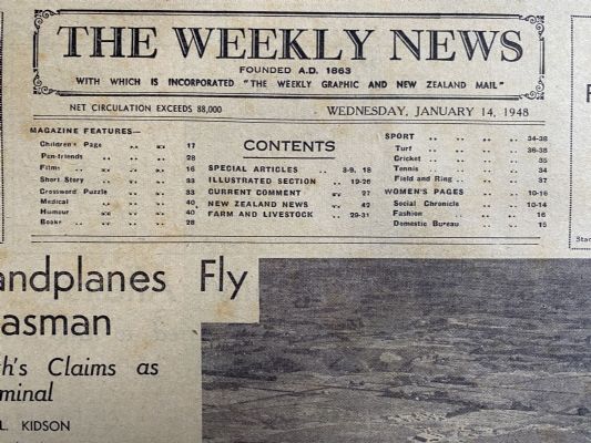OLD NEWSPAPER: The Weekly News - No. 4390, 14 January 1948
