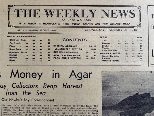 OLD NEWSPAPER: The Weekly News - No. 4391, 21 January 1948