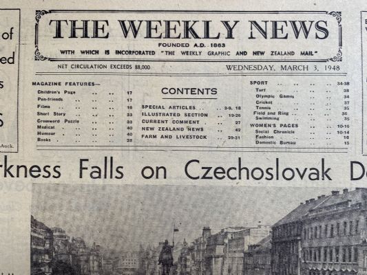 OLD NEWSPAPER: The Weekly News - No. 4397, 3 March 1948