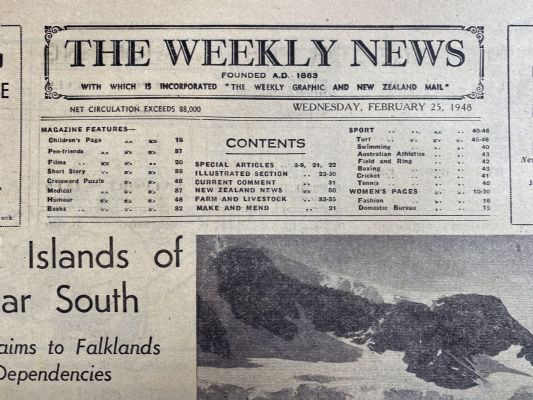 OLD NEWSPAPER: The Weekly News - No. 4396, 25 February 1948