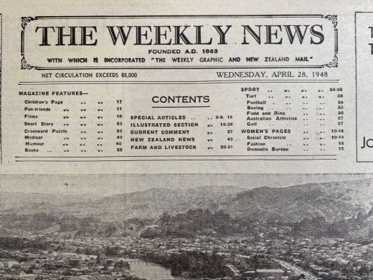 OLD NEWSPAPER: The Weekly News - No. 4405, 28 April 1948